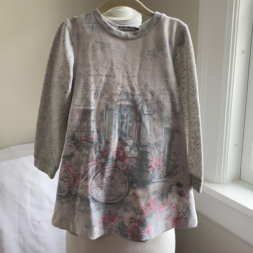 Mayoral Parisian Scene Sweater Dress